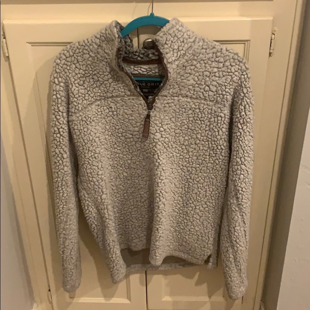 True grit half zip